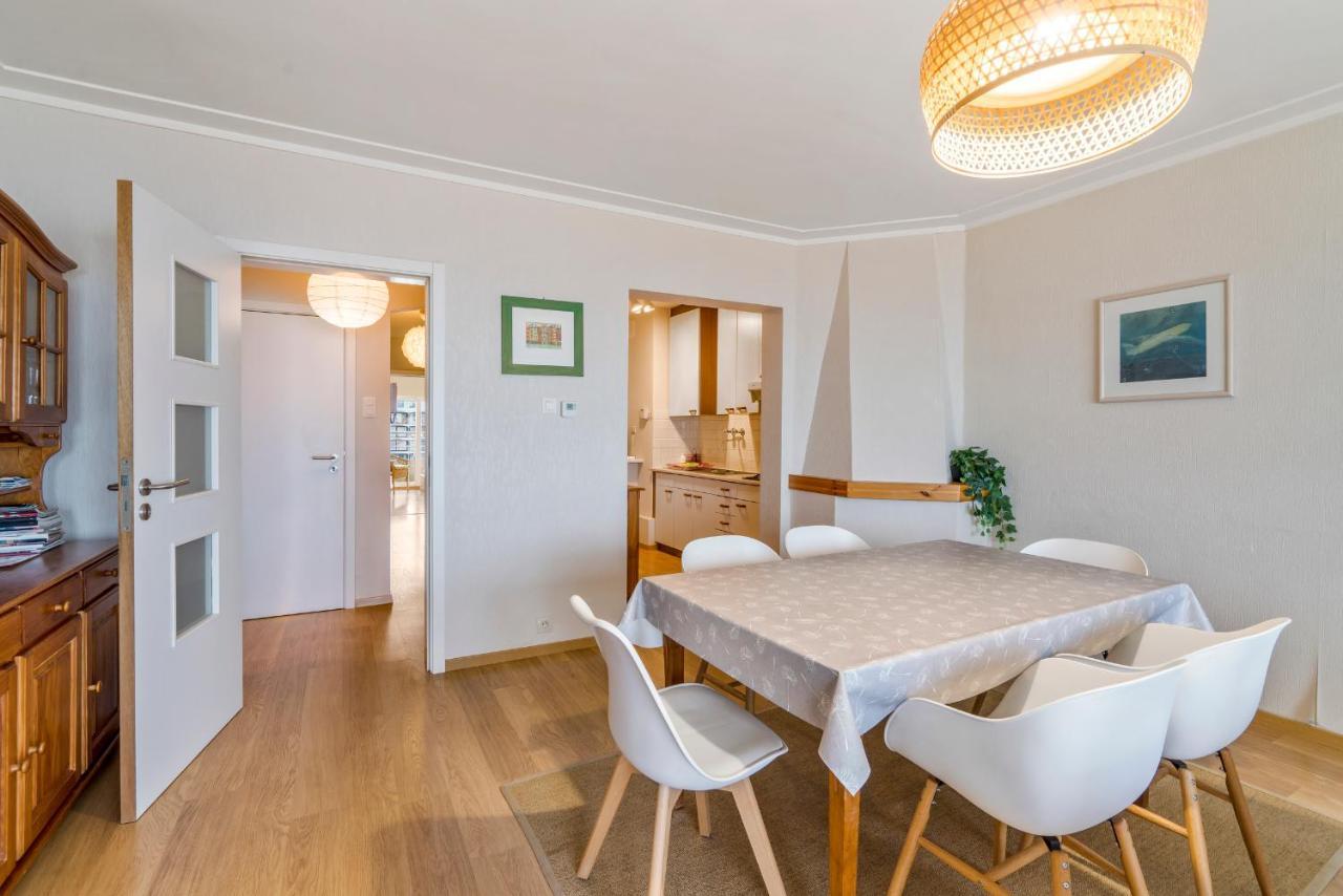 Zonnig Familie App Op Zeedijk Met Zeezicht Voor 6P Apartment Ostend Exterior photo