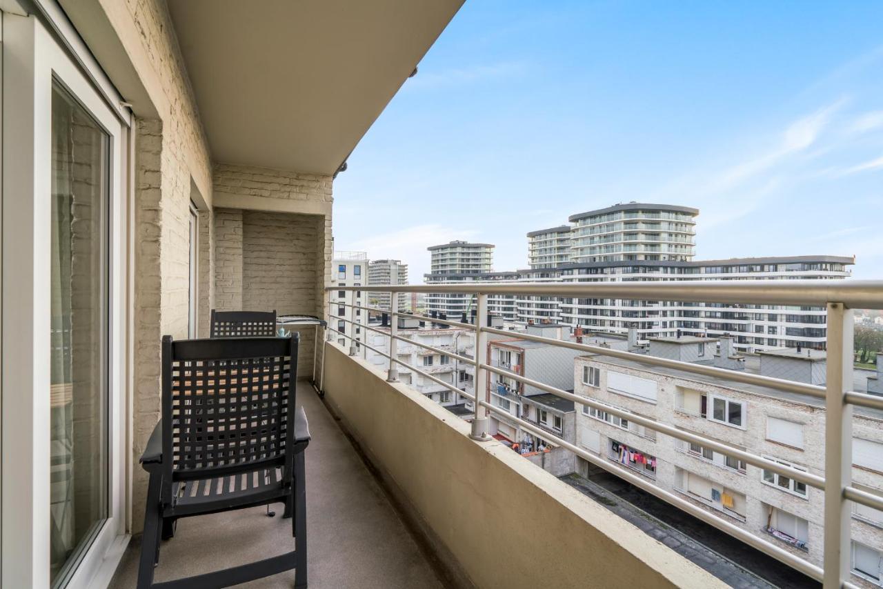 Zonnig Familie App Op Zeedijk Met Zeezicht Voor 6P Apartment Ostend Exterior photo